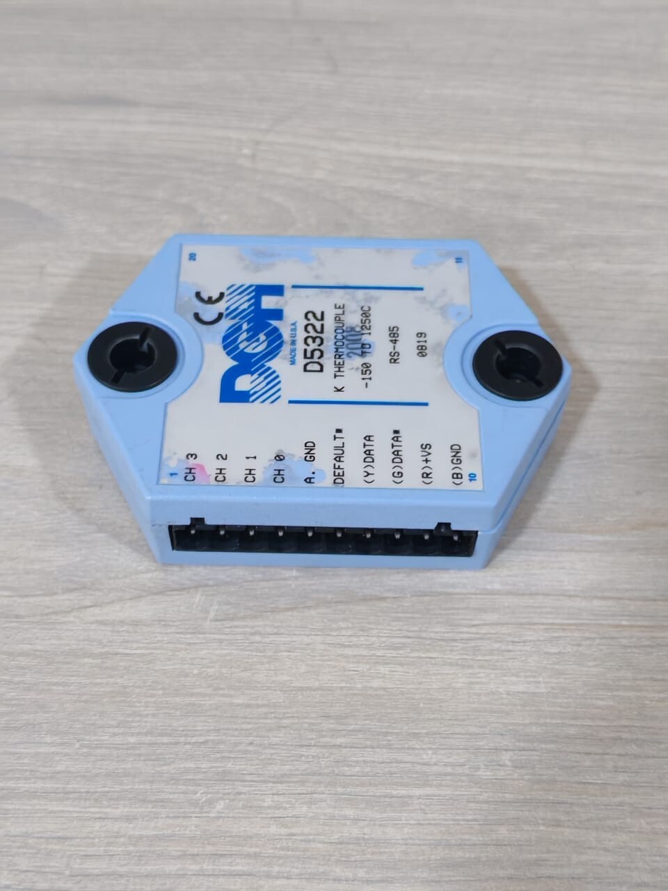 DGH D5322 DGH D5322 K THERMOCOUPLE -150 TO 1250C MODULE 5