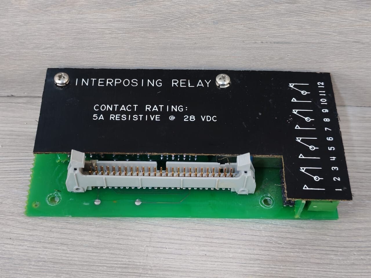 Woodward Protech 203 Interposing Relay PCB Card for Woodward Protech 203 Panel 3