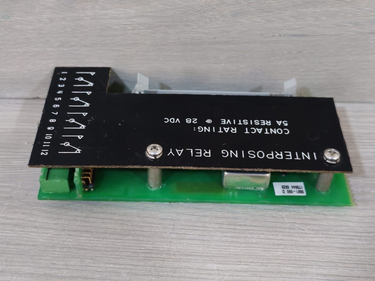 Woodward Protech 203 Interposing Relay PCB Card for Woodward Protech 203 Panel 4