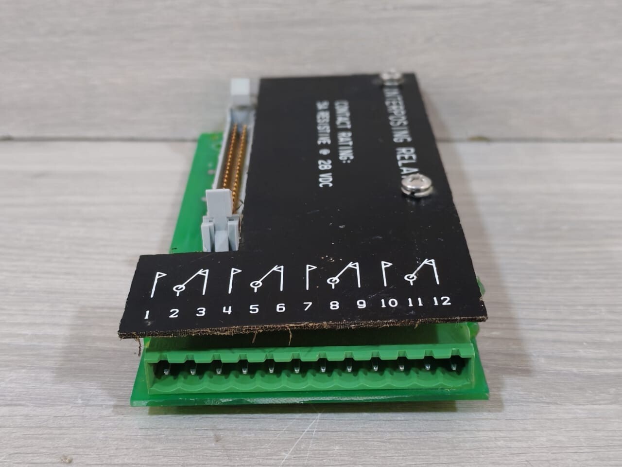 Woodward Protech 203 Interposing Relay PCB Card for Woodward Protech 203 Panel 5
