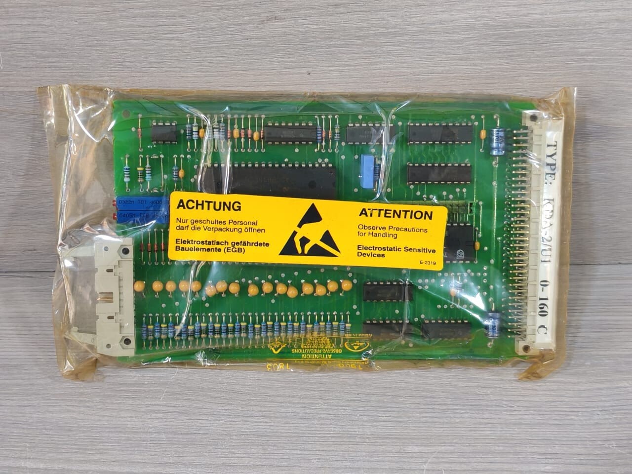 KONGSBERG KDA-2/U1 0-160C ANALOGUE INPUT BOARD- FACTORY SEALED 2