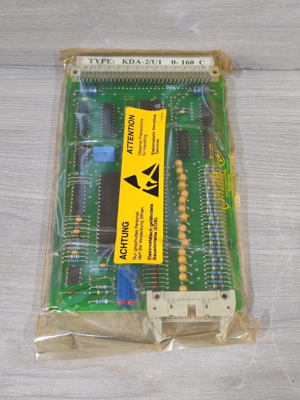 KONGSBERG KDA-2/U1 0-160C ANALOGUE INPUT BOARD- FACTORY SEALED 5