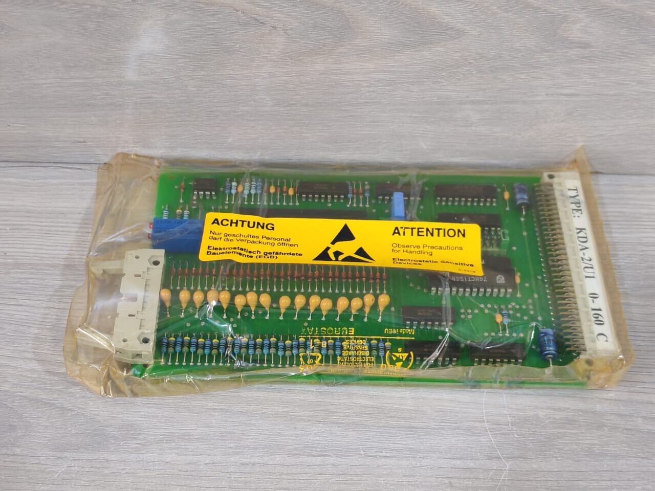 KONGSBERG KDA-2/U1 0-160C ANALOGUE INPUT BOARD- FACTORY SEALED 7