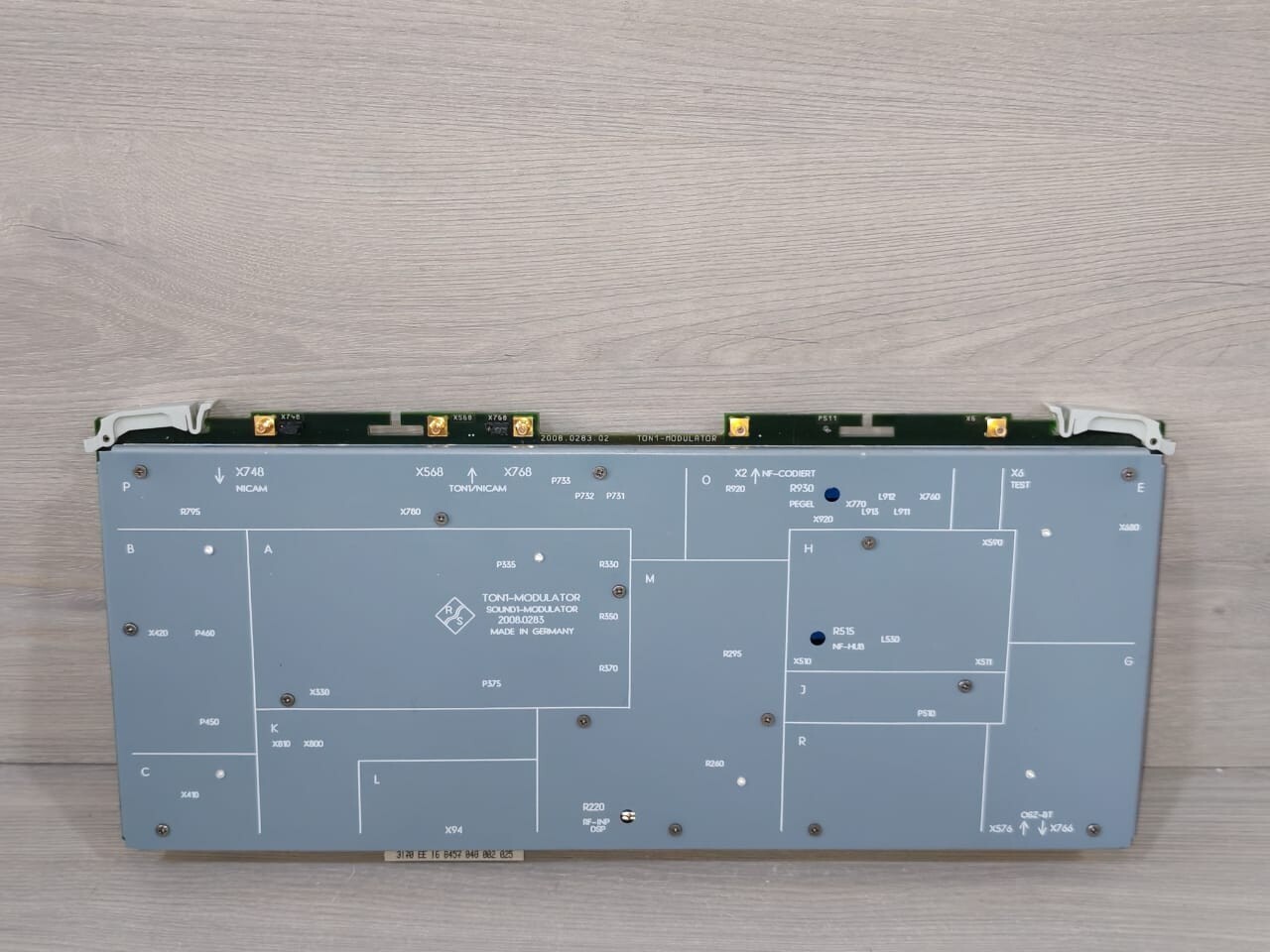 ROHDE & SCHWARZ TON1-MODULATOR /SOUND1-MODULATOR 2008.0283
