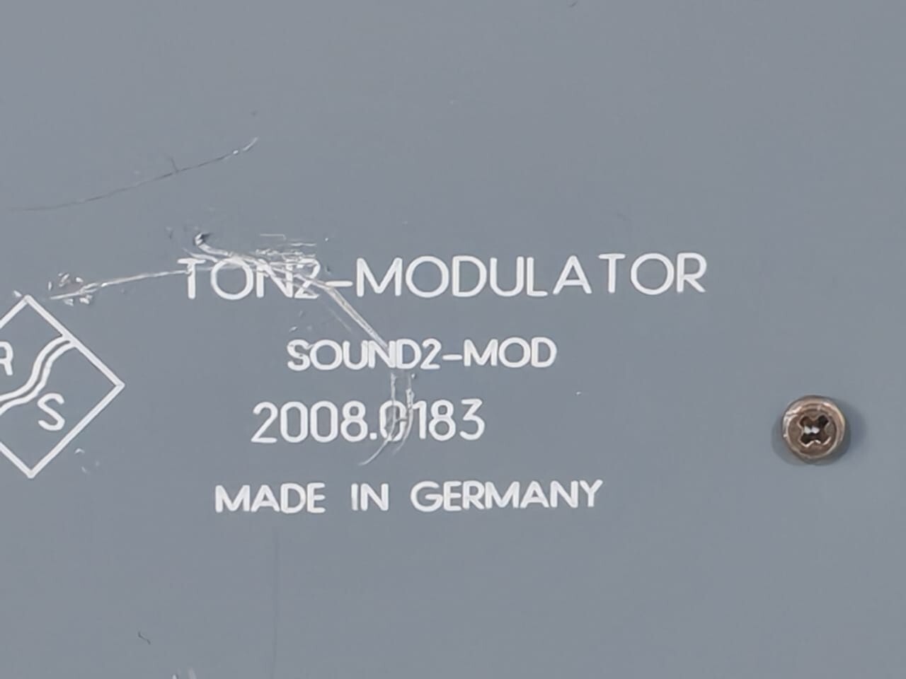Rohde & Schwarz 2008.0183 ROHDE & SCHWARZ 2008.0183 TON2 MODULATOR/SOUND2-MODULATOR 8