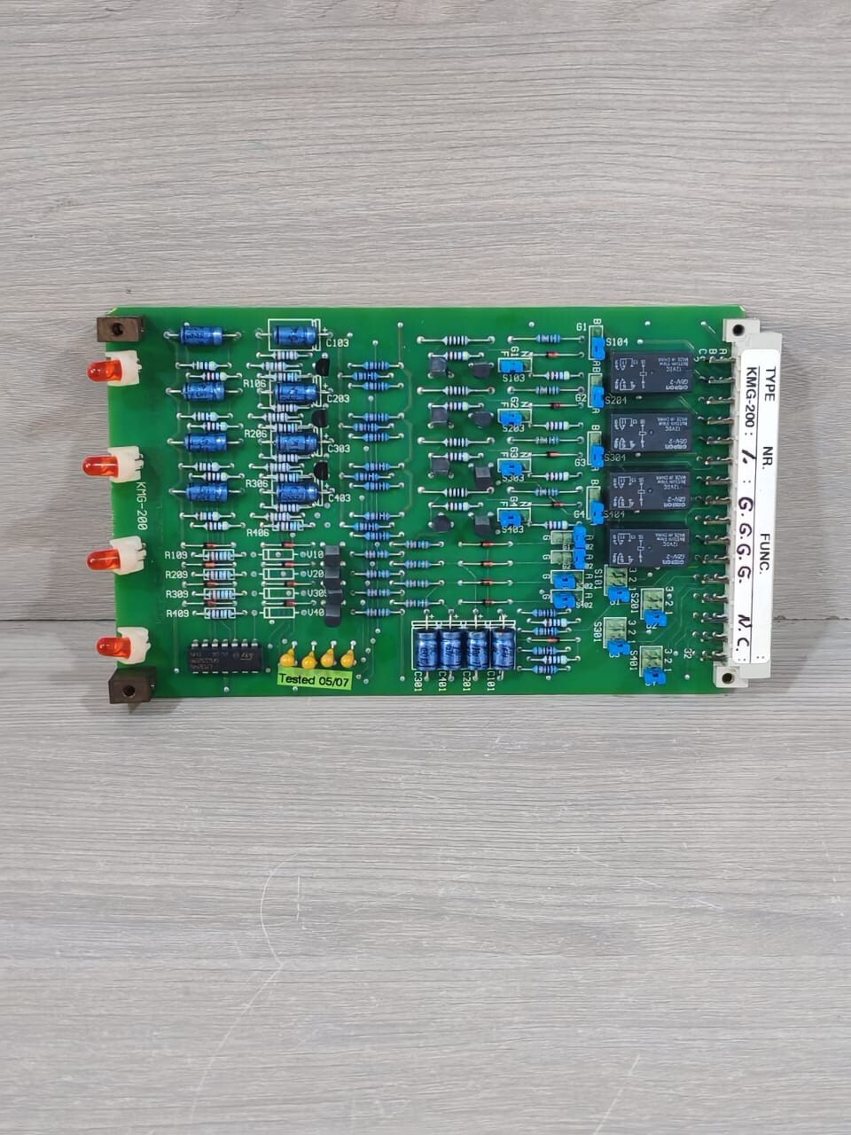 KONGSBERG KMG-200/1/G 7252-019.0003 KONGSBERG KMG-200/1/G 7252-019.0003 PCB BOARD 3