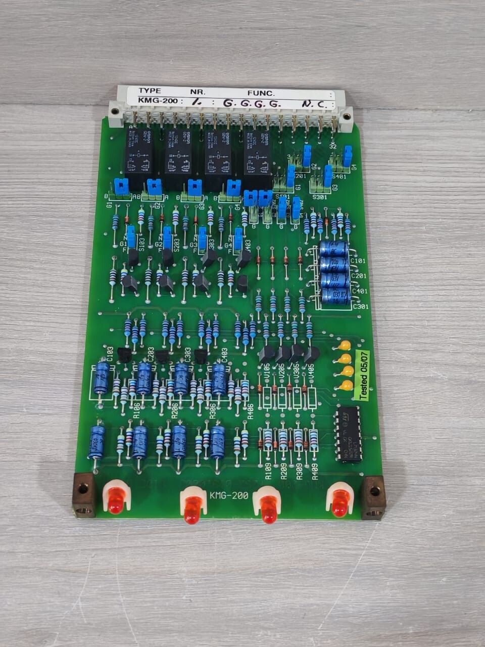 KONGSBERG KMG-200/1/G 7252-019.0003 KONGSBERG KMG-200/1/G 7252-019.0003 PCB BOARD 7