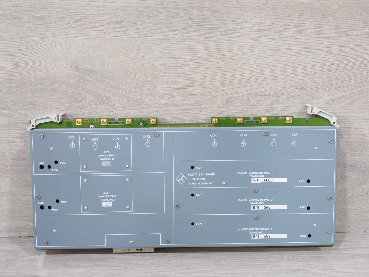 ROHDE & SCHWARZ 2008.0248 MULTI-STANDARD