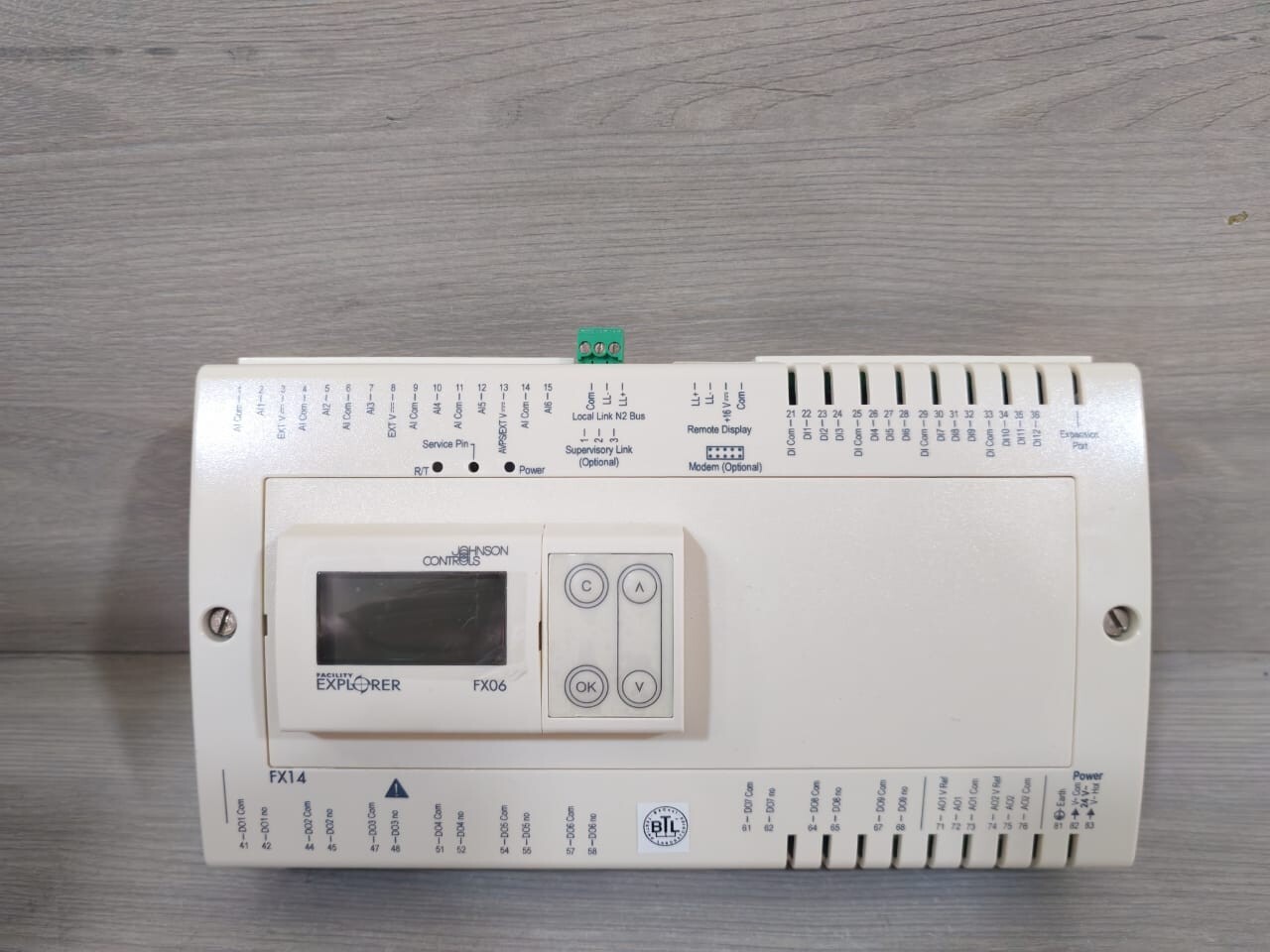 Johnson Controls LP-FX14D74-000C JOHNSON CONTROL LP-FX14D74-000C FX14 OEM FIELD CONTROLLER 3