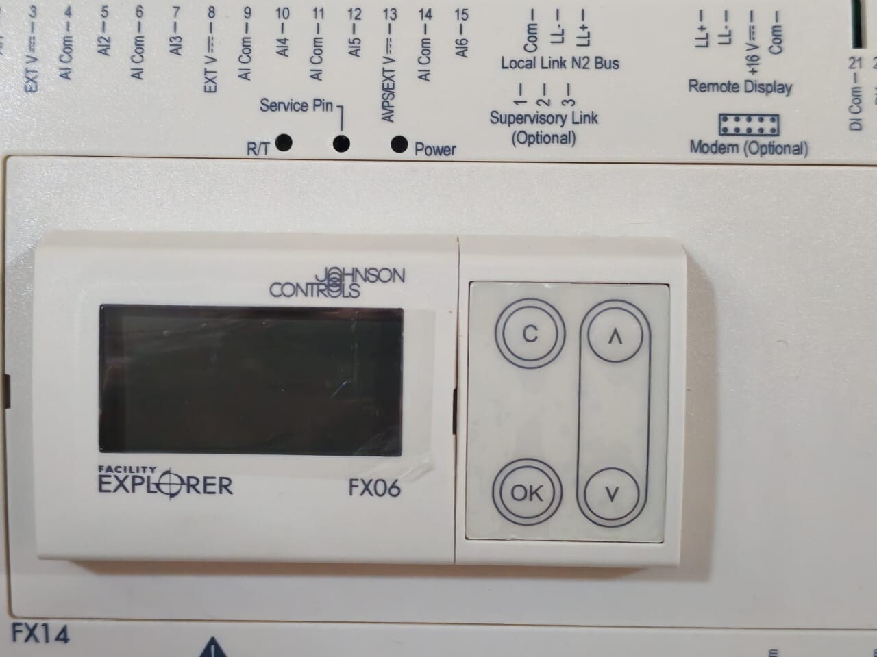 Johnson Controls LP-FX14D74-000C JOHNSON CONTROL LP-FX14D74-000C FX14 OEM FIELD CONTROLLER 4