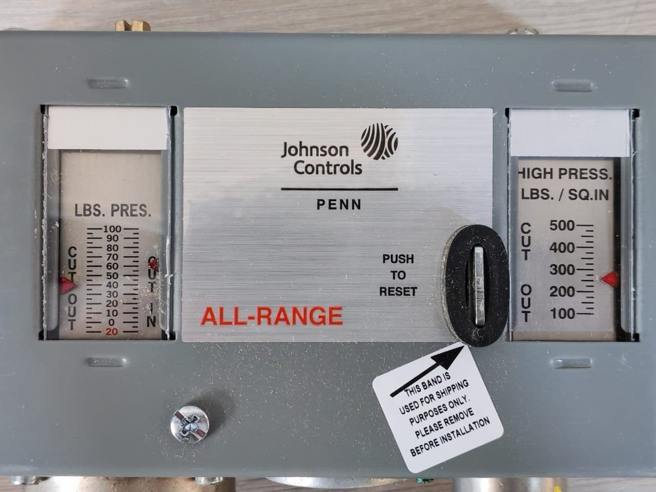 Johnson Controls P72MA-1C Johnson Controls P72MA-1C Dual Pressure Control 6