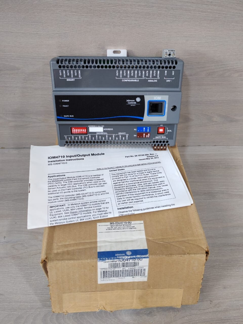 Johnson Controls MS-IOU4710-0U Expansion Input/Output Module