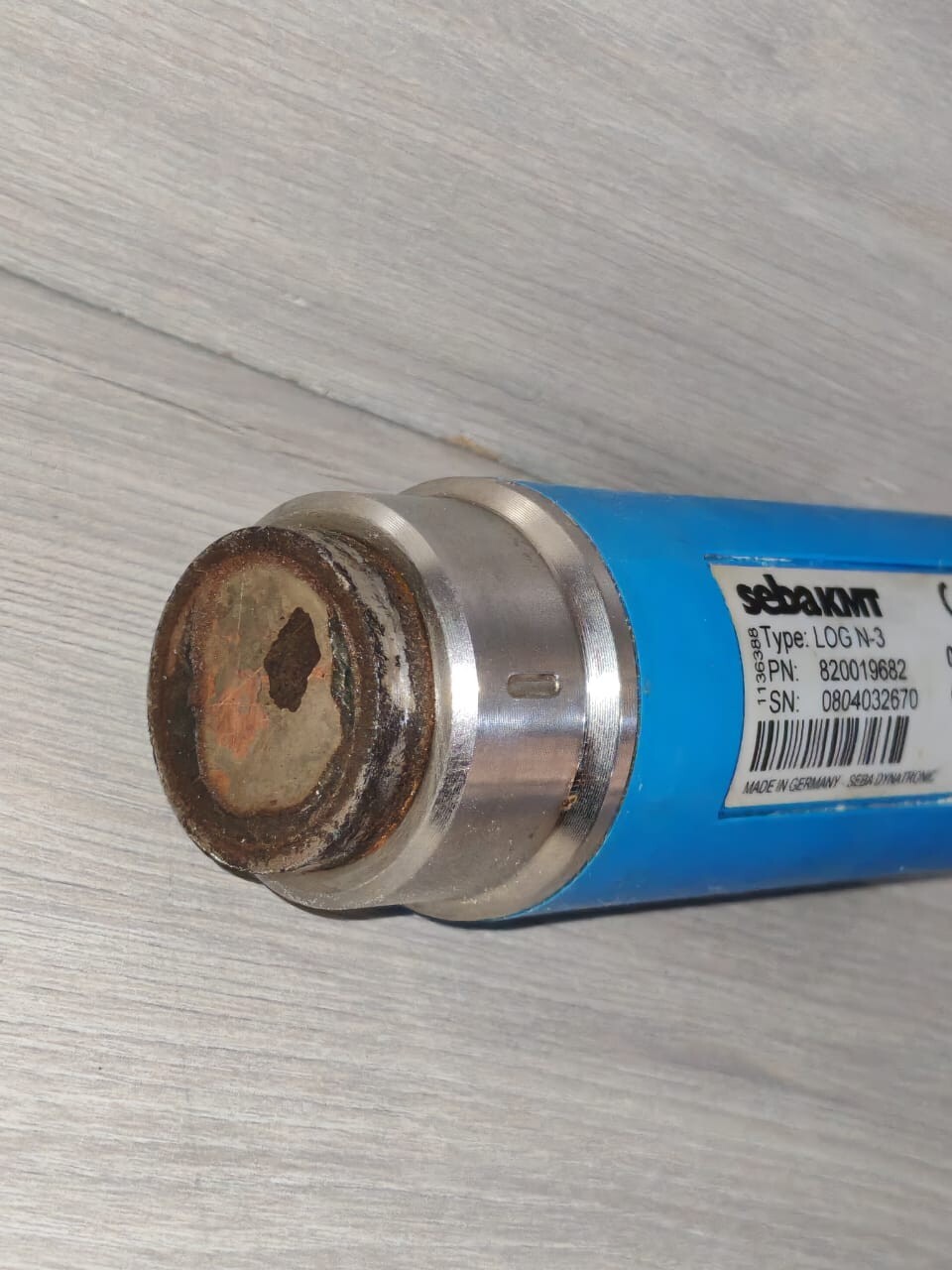 SEBA DYNATRONIC LOG N-3 SEBA DYNATRONIC SEBAKMT LOG N-3 ACOUSTIC PRESSURE FLOW - WITH RUSTY PART 3