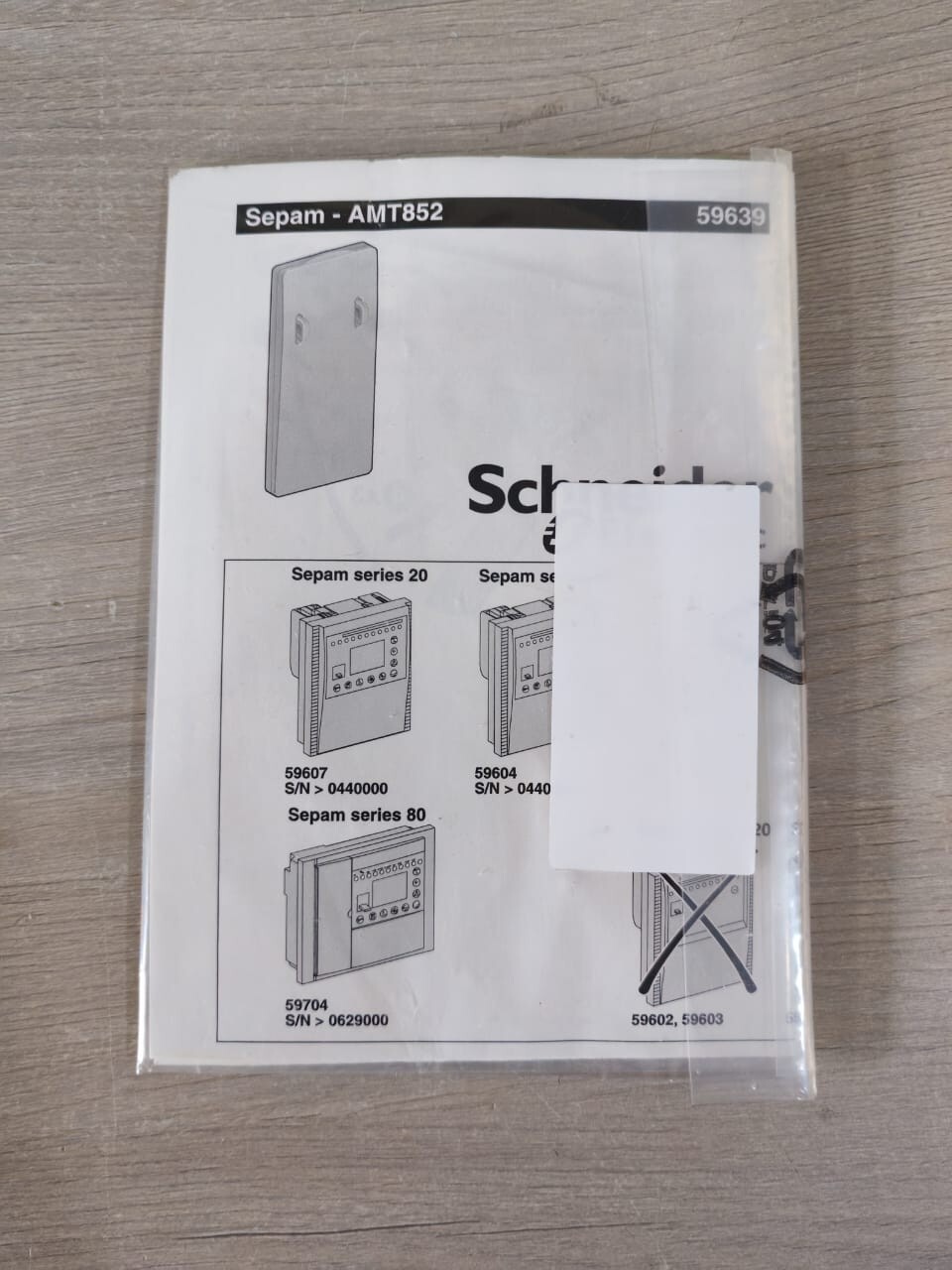 Schneider Electric 59694 SCHNEIDER ELECTRIC SDK303 59694 DIGITAL PROTECTION RELAY KIT DSM 20/40 0440001 10