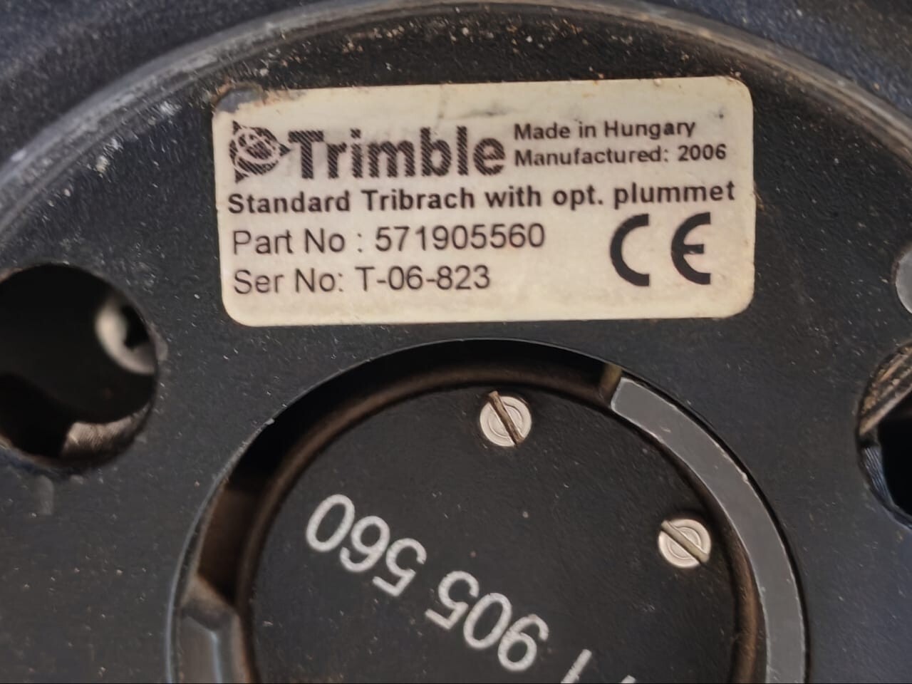 Trimble 5601 DR TRIMBLE 5601 DR ROBOTIC TOTAL STATION WITH GEODIMETER CU MONITOR 6
