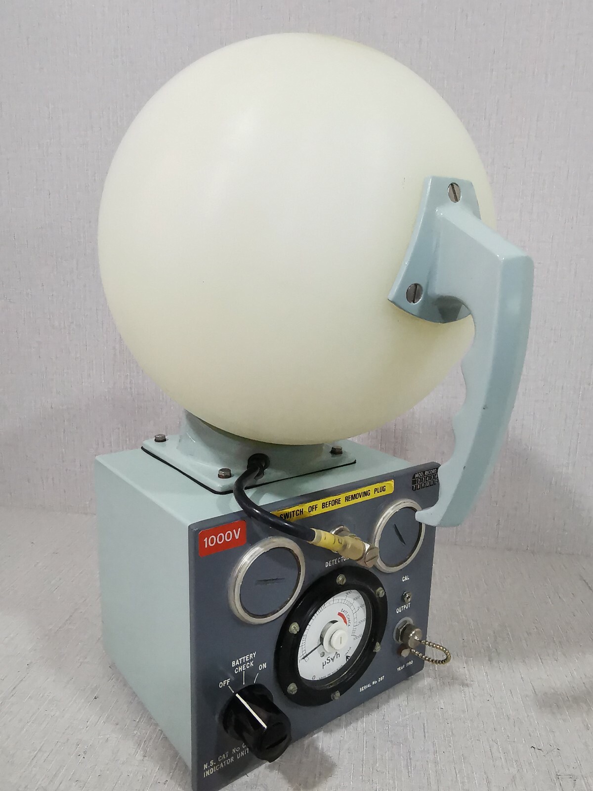 NE TECHNOLOGY 0552/117-5940 NE TECHNOLOGY 0552/117-5940 DETECTOR UNIT MK 27NH 1000V 2