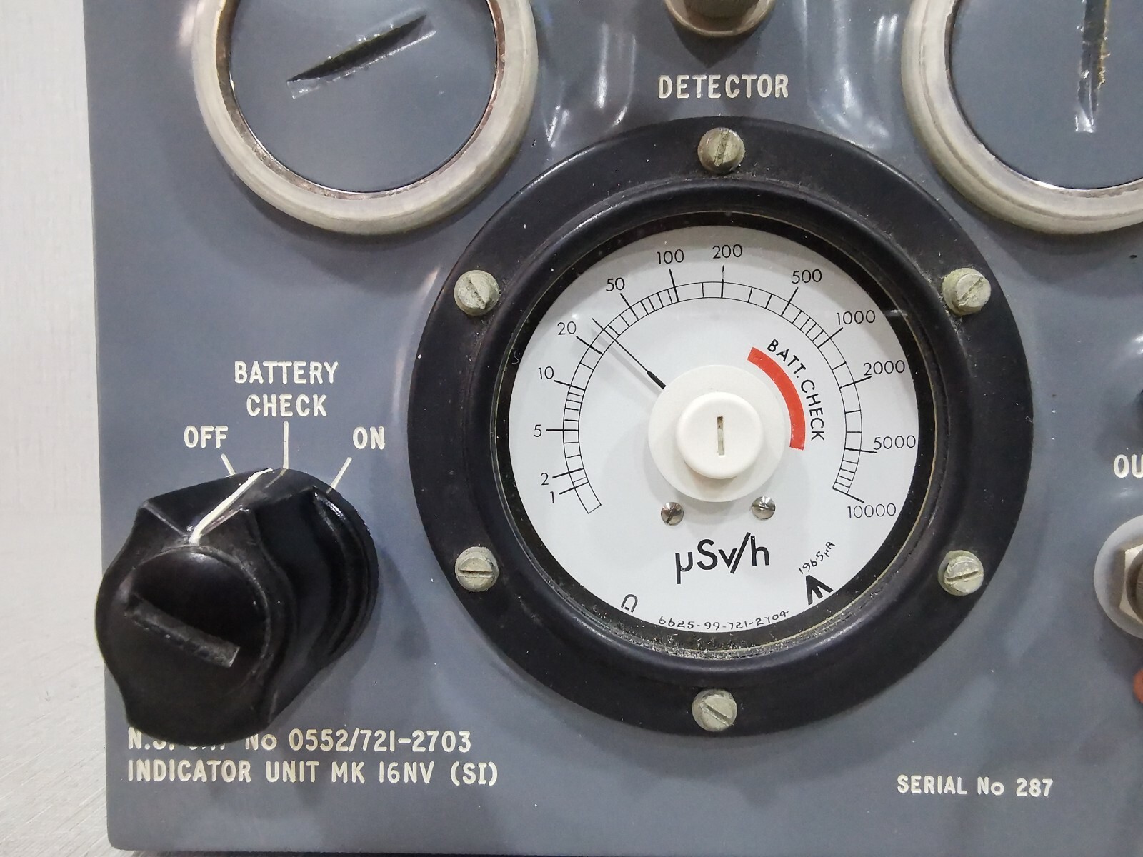 NE TECHNOLOGY 0552/117-5940 NE TECHNOLOGY 0552/117-5940 DETECTOR UNIT MK 27NH 1000V 4