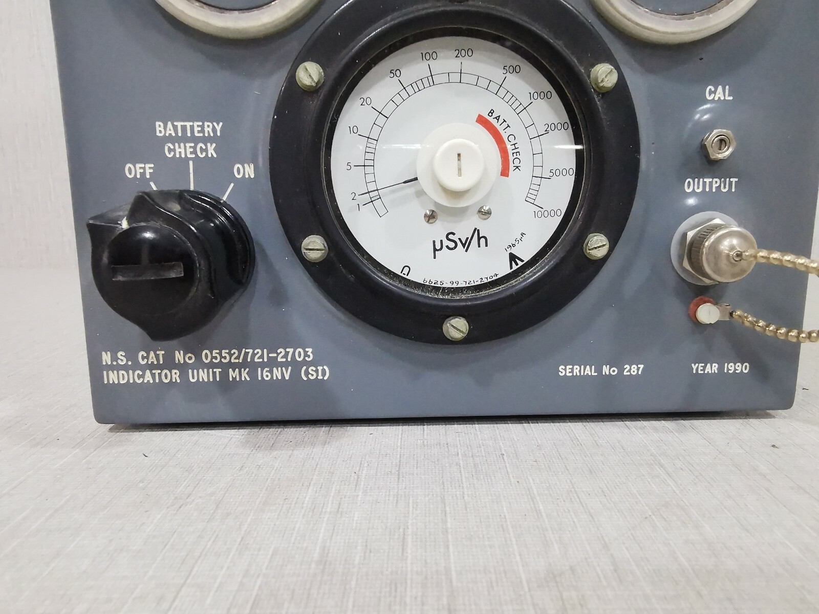 NE TECHNOLOGY 0552/117-5940 NE TECHNOLOGY 0552/117-5940 DETECTOR UNIT MK 27NH 1000V 9