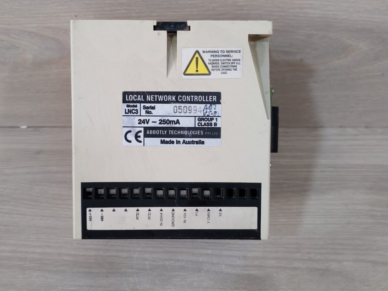 SMARTCOOL LNC3 SMARTCOOL LNC3 HVAC CONTROL SYSTEM ~ 24V-250mA 3