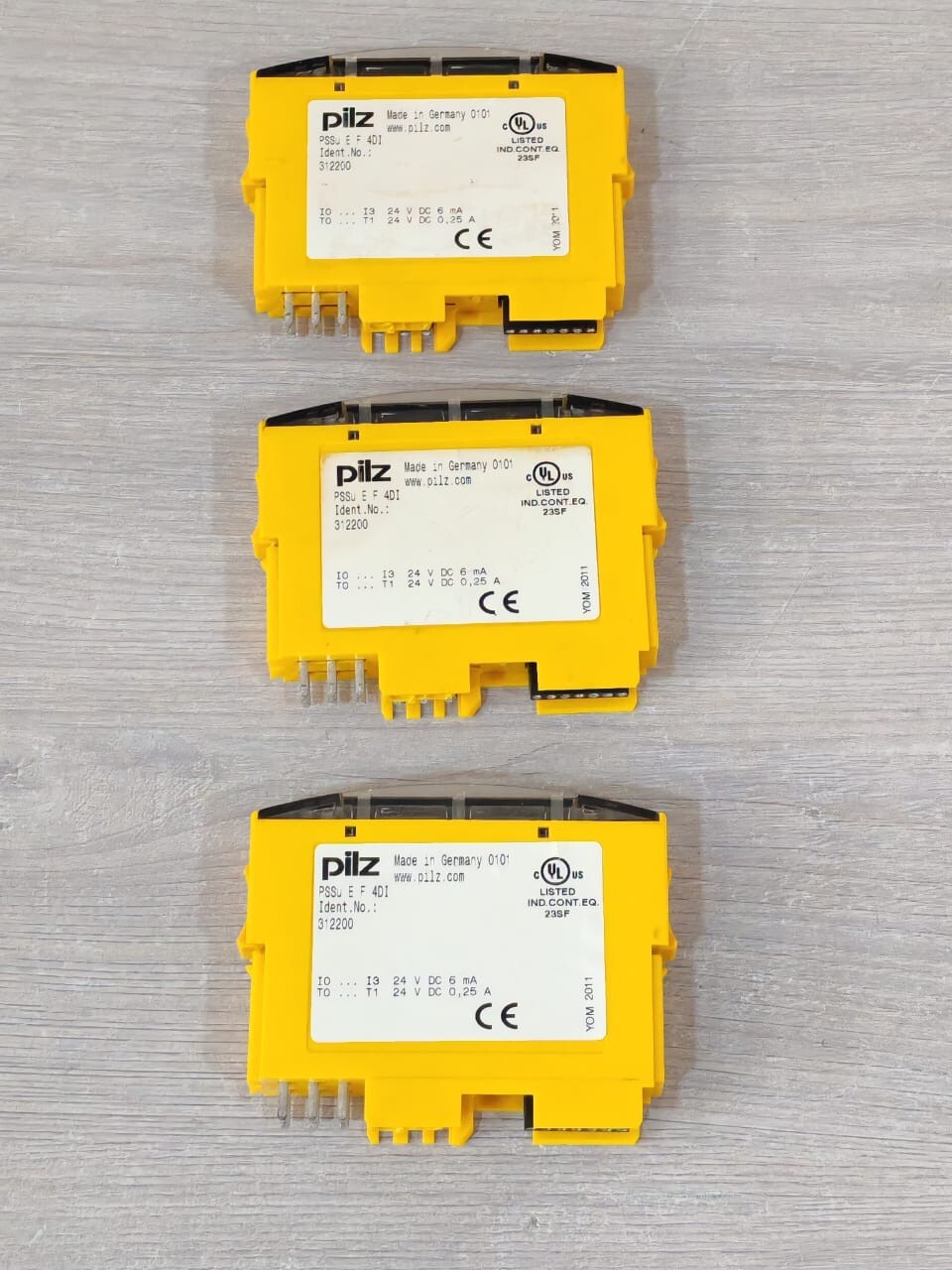 Pilz 312200 Pilz PSSu E F 4DI Safety Input Module 312200 5