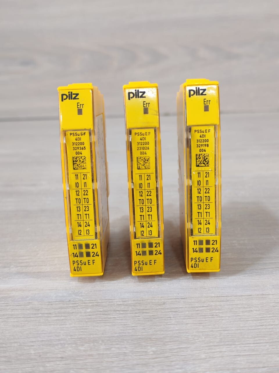 Pilz PSSu E F 4DI Safety Input Module 312200