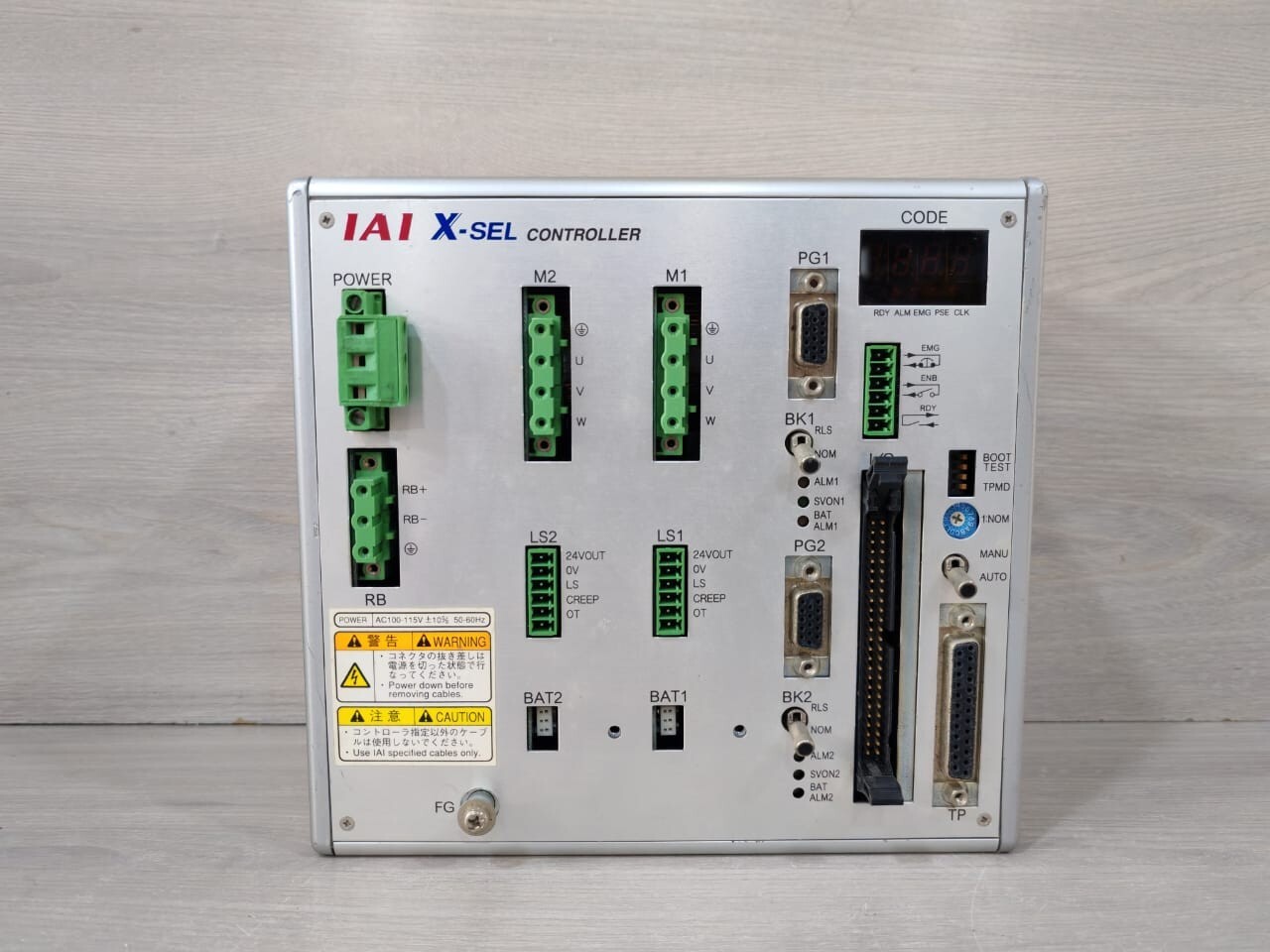 IAI X-SEL-J-2-20I-20IB-N1EE-2-1-IU IAI X-SEL-J-2-20I-20IB-N1EE-2-1-IU CONTROLLER 7