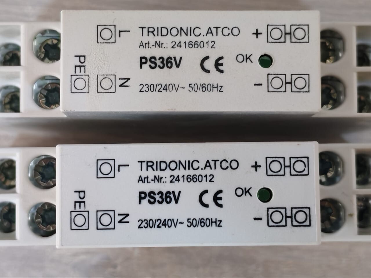 Tridonic 24166012 Tridonic 24166012 | PS36V | 230/240V~50/60Hz Din Rail Power Supply 2