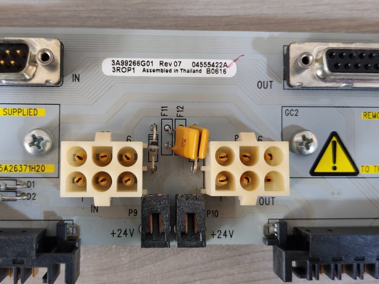 Emerson 3A99266G01 Emerson 3A99266G01 | 3A99266A03 Ovation I/O Transition Panel Board 2