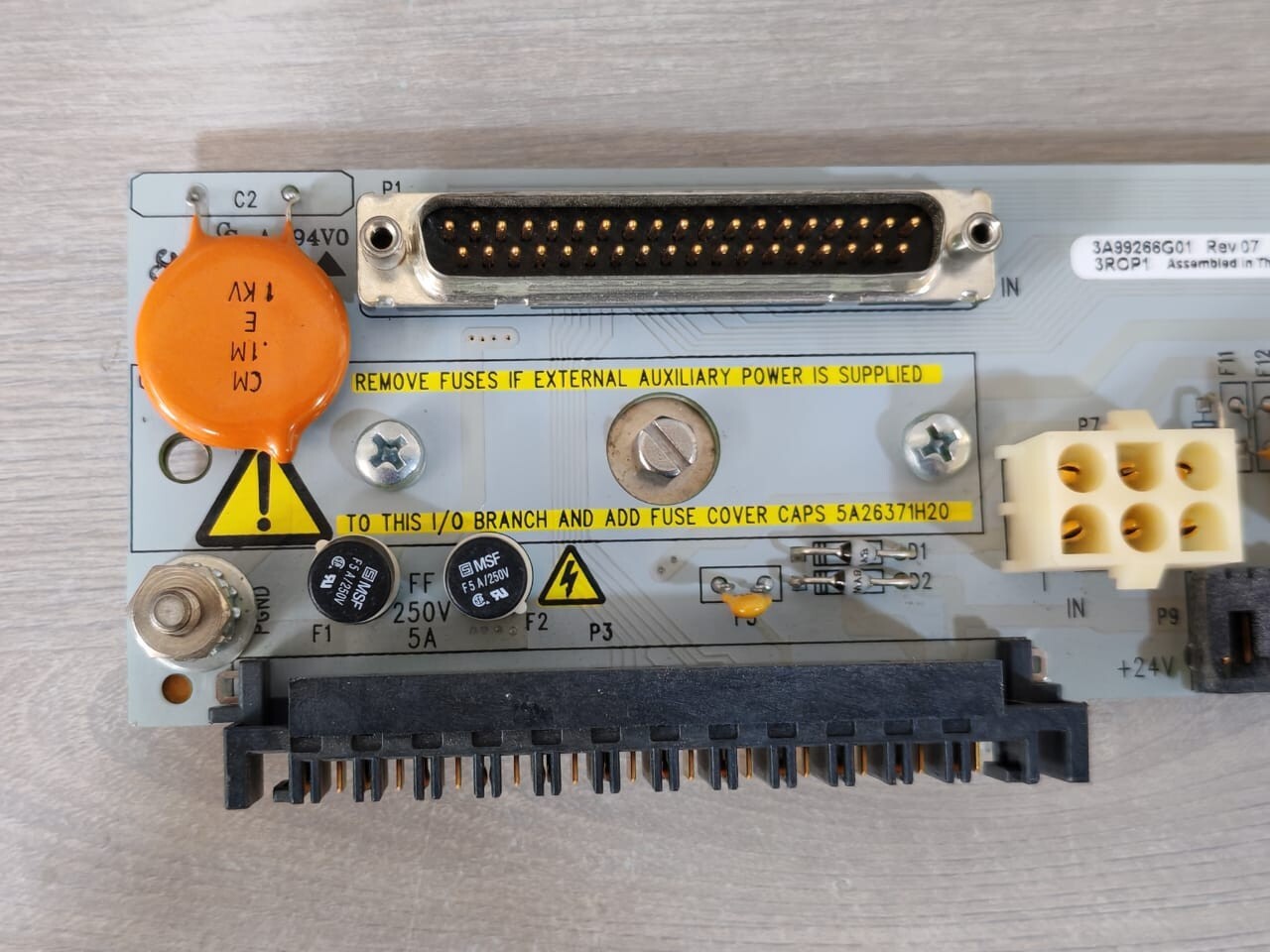 Emerson 3A99266G01 Emerson 3A99266G01 | 3A99266A03 Ovation I/O Transition Panel Board 3