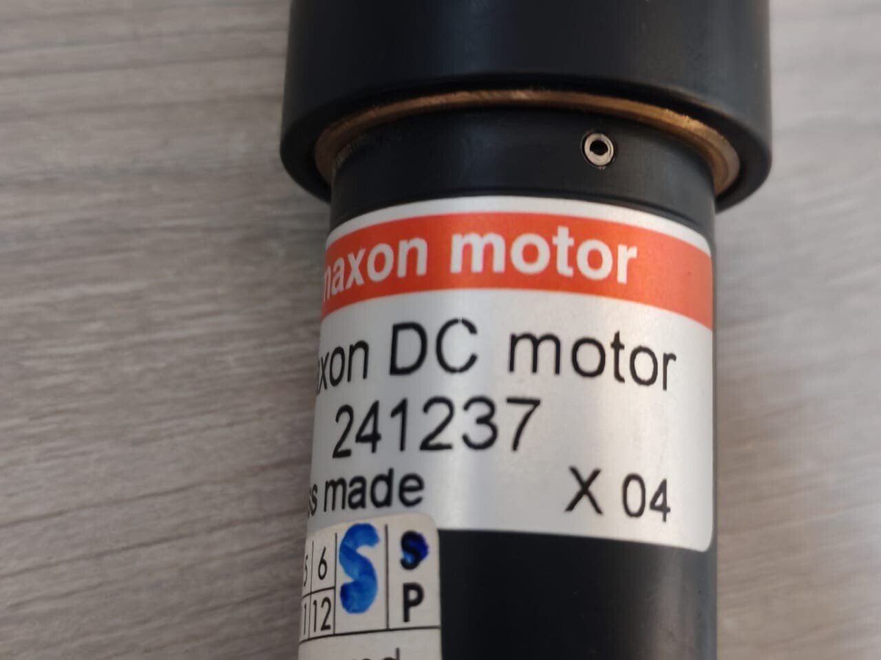 MAXON 241237 SWISS MADE X 04 MAXON MOTOR 241237 DC MOTOR SWISS MADE X 04 2