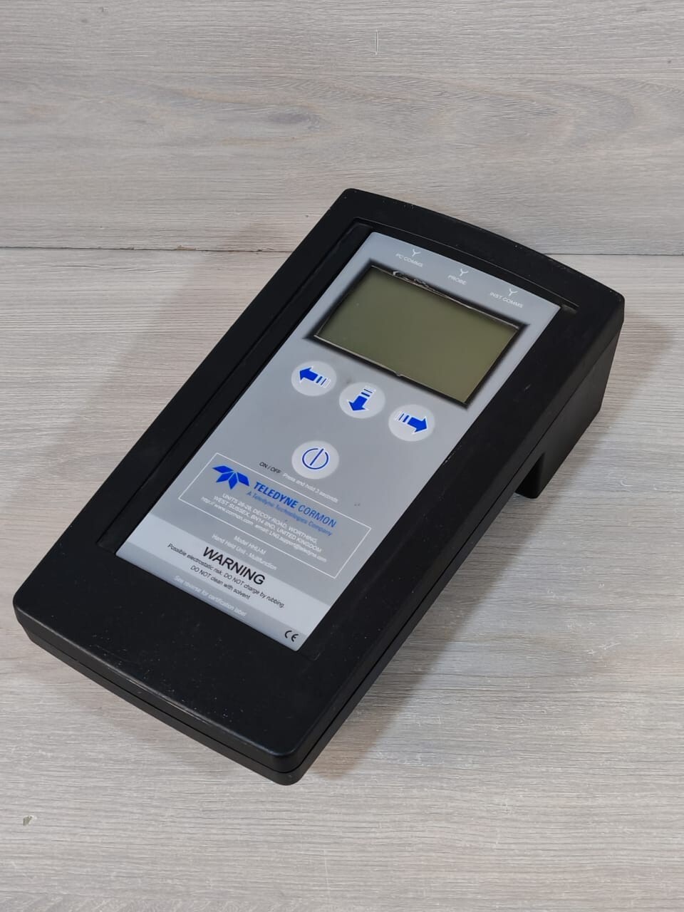TELEDYNE CORMON CORMON HHU-M V2.00.05 TELEDYNE CORMON HHU-M V2.00.05 HANDHELD UNIT MULTI FUNCTION 8