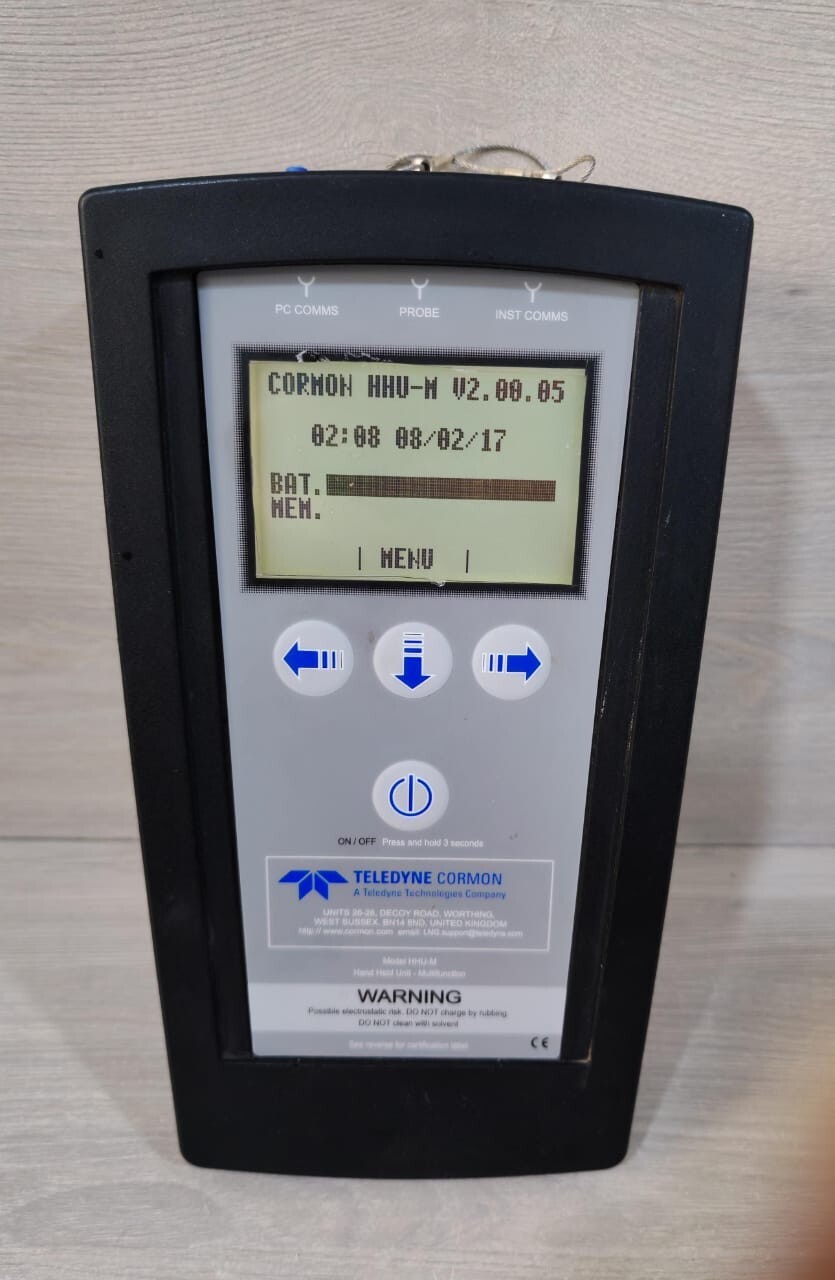 TELEDYNE CORMON HHU-M V2.00.05 HANDHELD UNIT MULTI FUNCTION