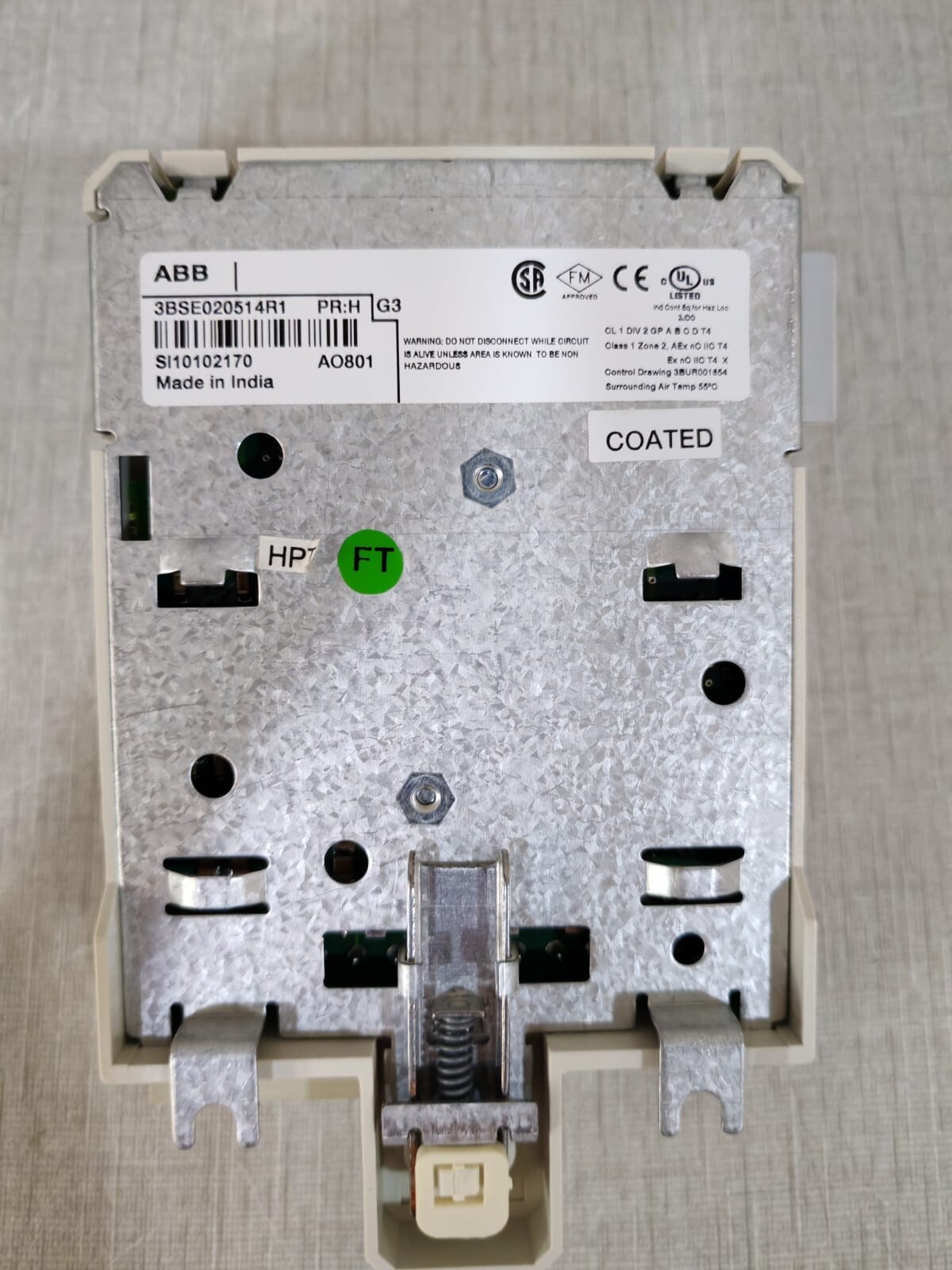 ABB 3BSE020514R1 ABB AO801 Analog Output Module 3BSE020514R1 9