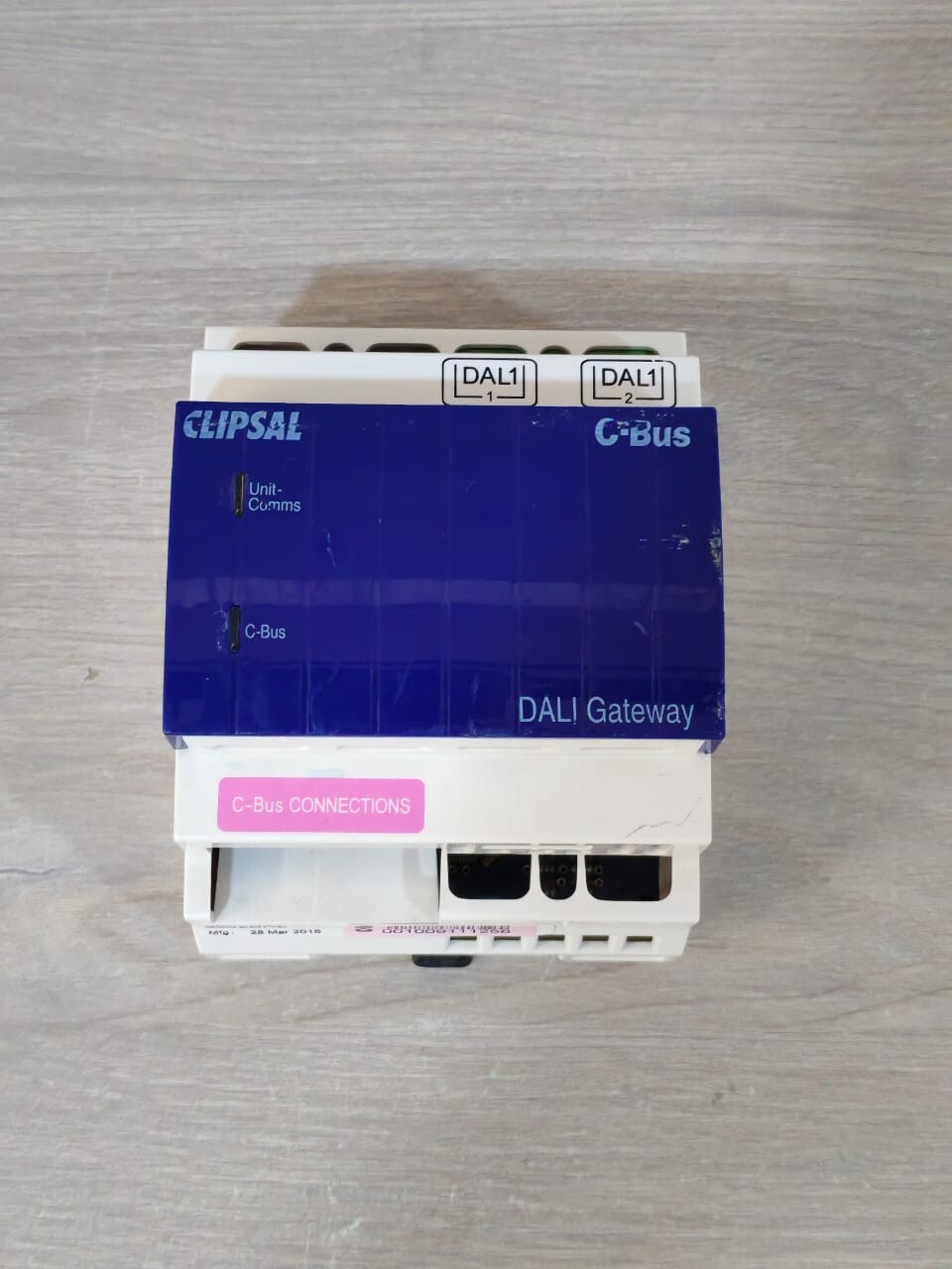 CLIPSAL 5502DAL CLIPSAL 5502DAL C-BUS DALI GATEWAY MFG.2016 2