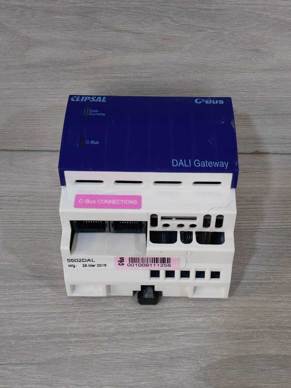 CLIPSAL 5502DAL CLIPSAL 5502DAL C-BUS DALI GATEWAY MFG.2016 5