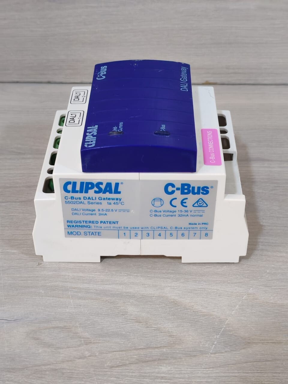 CLIPSAL 5502DAL CLIPSAL 5502DAL C-BUS DALI GATEWAY MFG.2016 7