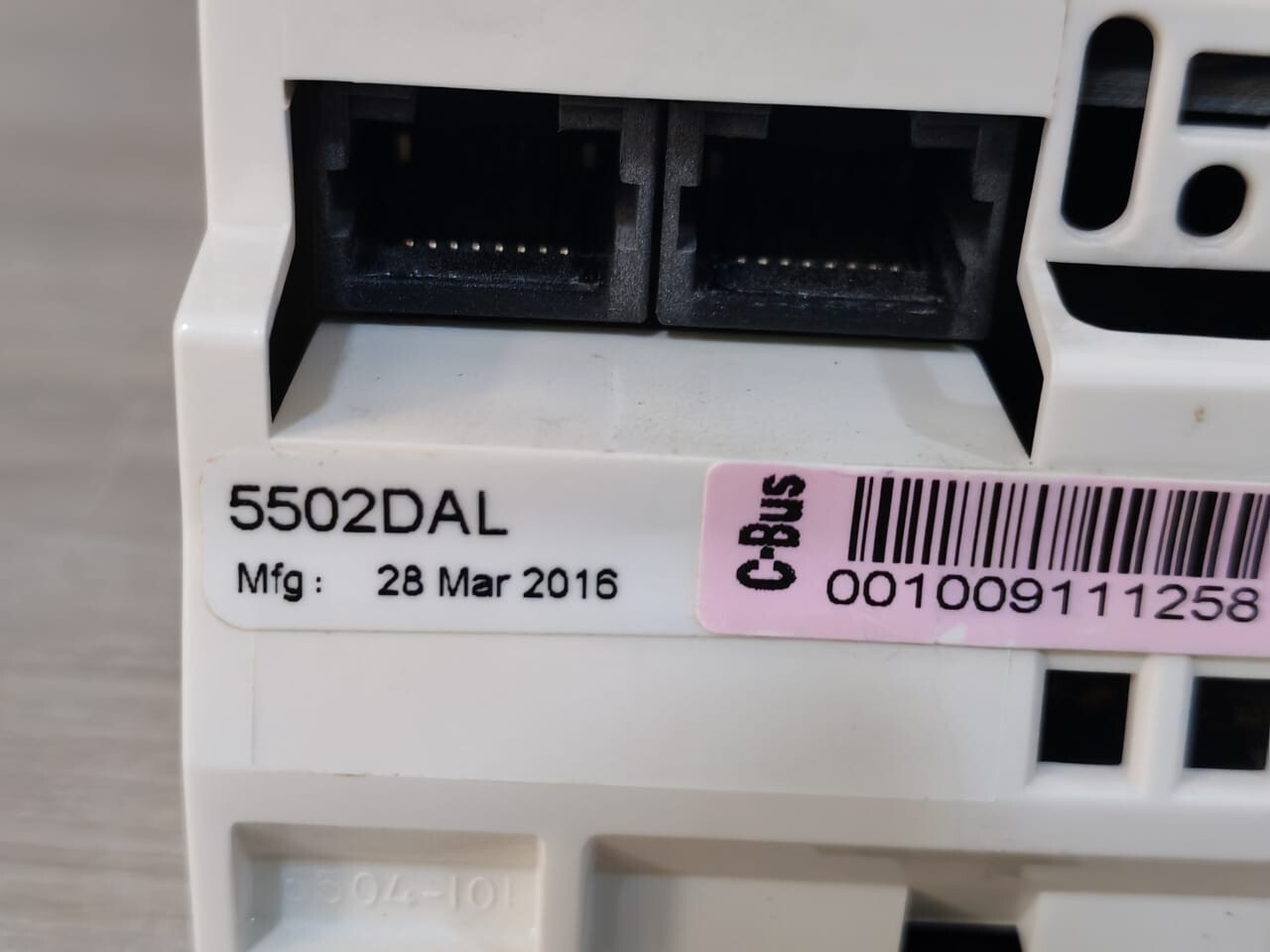 CLIPSAL 5502DAL CLIPSAL 5502DAL C-BUS DALI GATEWAY MFG.2016 10
