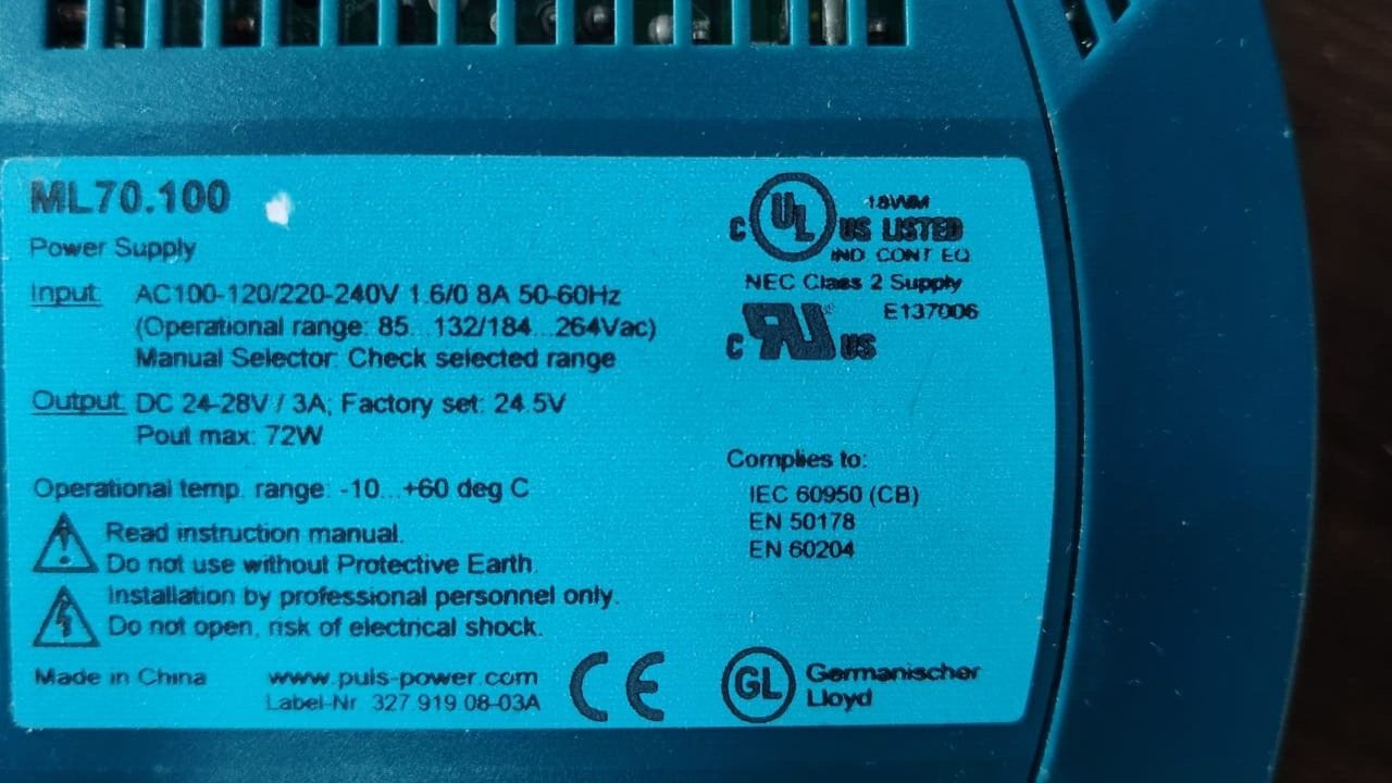 PULS ML70.100 PULS ML70.100 Power Supply 3
