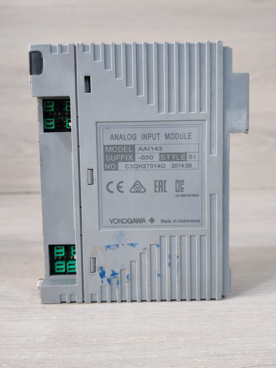 Yokogawa AAI143-S50 S1 Yokogawa AAI143-S50 S1 Analog Input Module 3