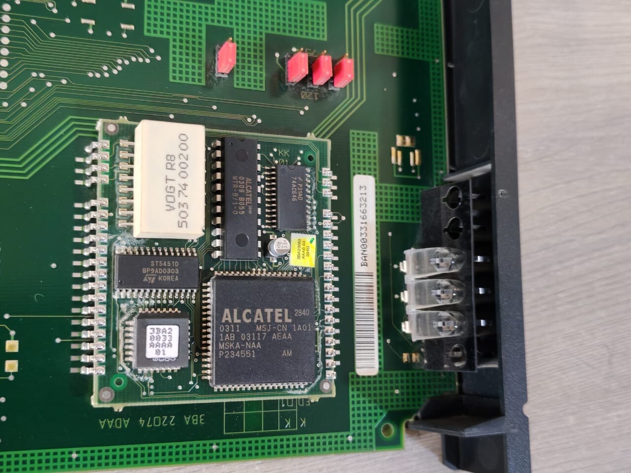 Alcatel-Lucent 3BA23076AABD Alcatel PRA2 PCB Card 3BA23076AABD 01 6