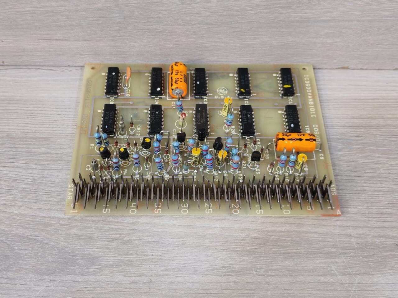 GE IC3600VANB1D1C GE IC3600VANB1D1C Mark I-II Turbine Control PLC Annunciator PCB Board 7