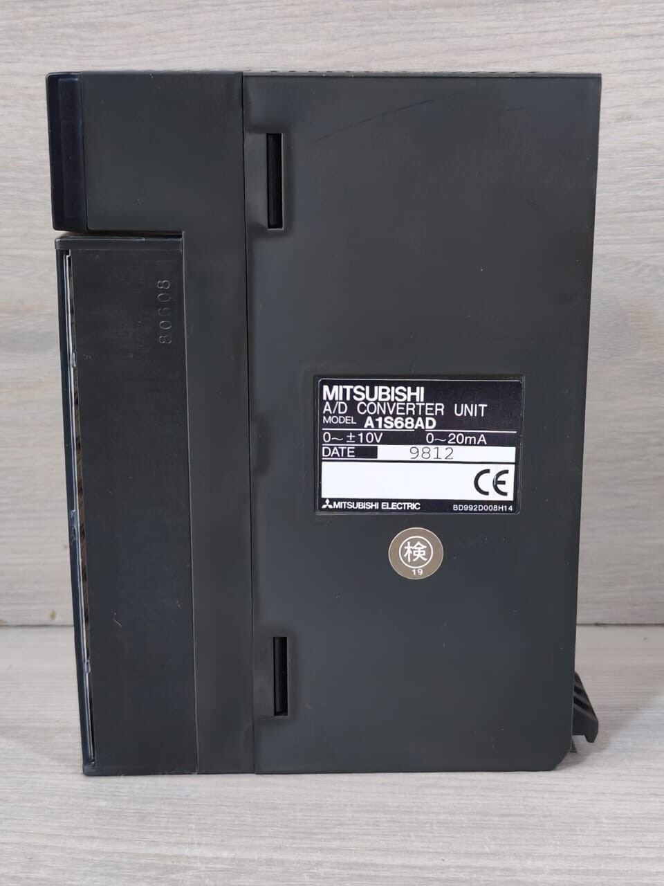 Mitsubishi BD992D008H14 MITSUBISHI A1S68AD BD992D008H14 A/D CONVERTER UNIT 0-20mA 9