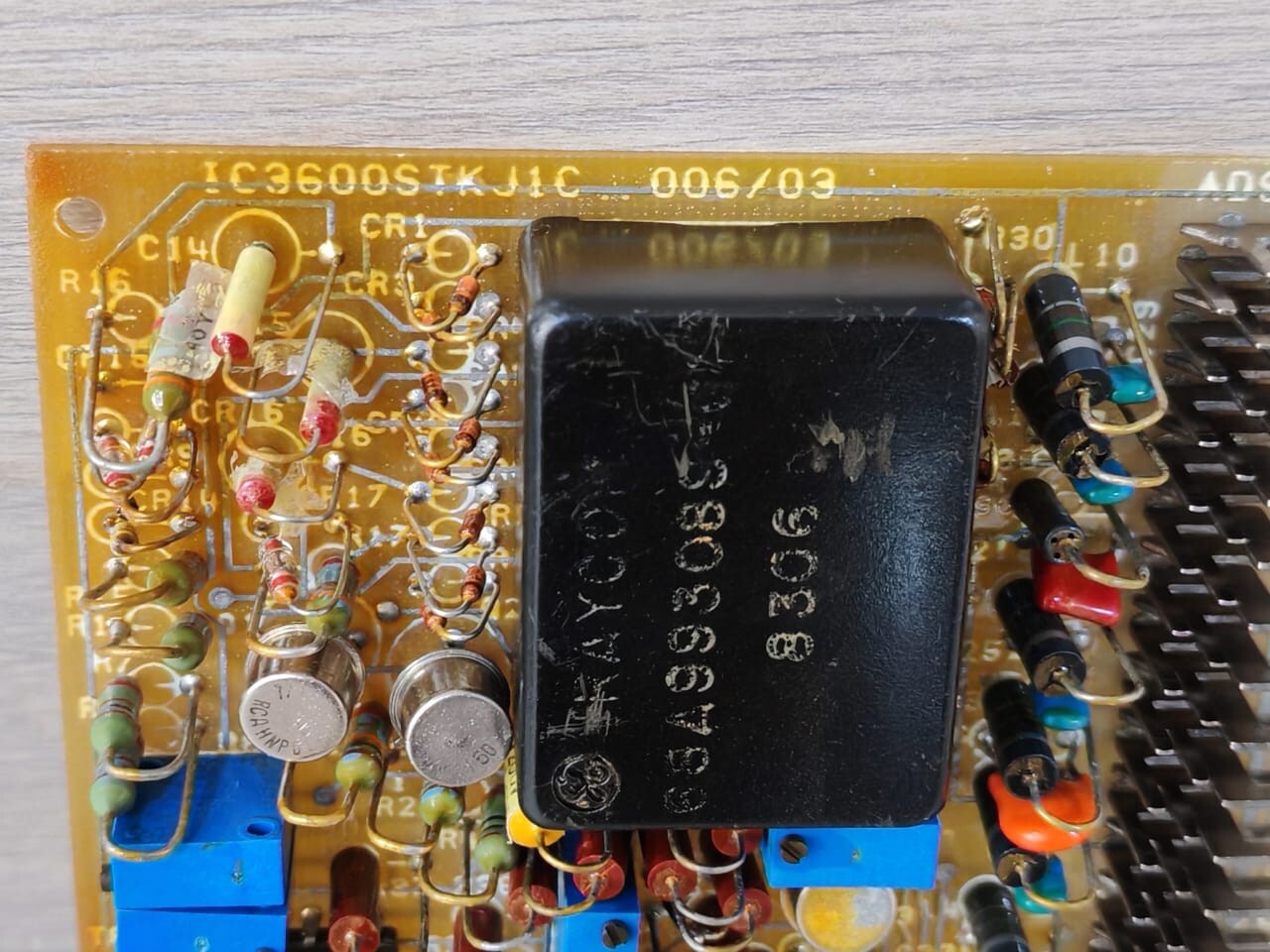 GE IC3600STKJ1C GE IC3600STKJ1C 006/03 Thermocouple Amplifier Card 2