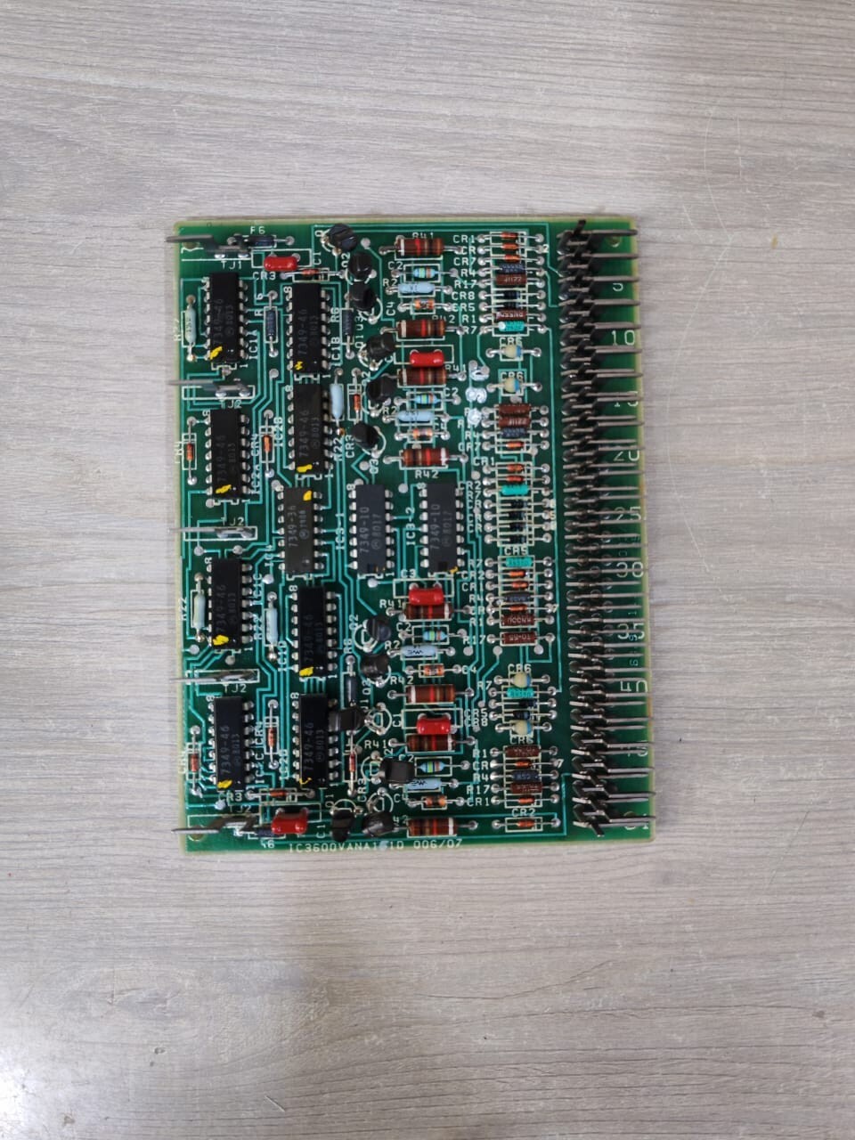 GE IC3600VANA1G1D 006/07 GE IC3600VANA1G1D 006/07 MARK I-II TURBINE CONTROL PLC BOARD 3