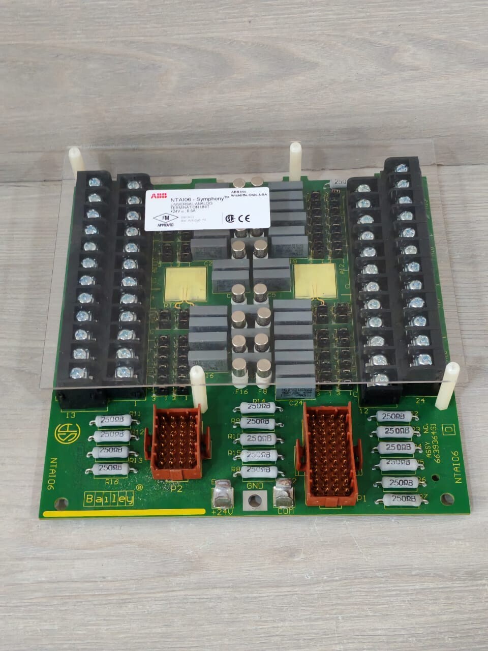 ABB 6639364G1 ABB NTAI06 6639364G1 SYMPHONY UNIVERSAL ANALOG TERMINAL UNIT 7