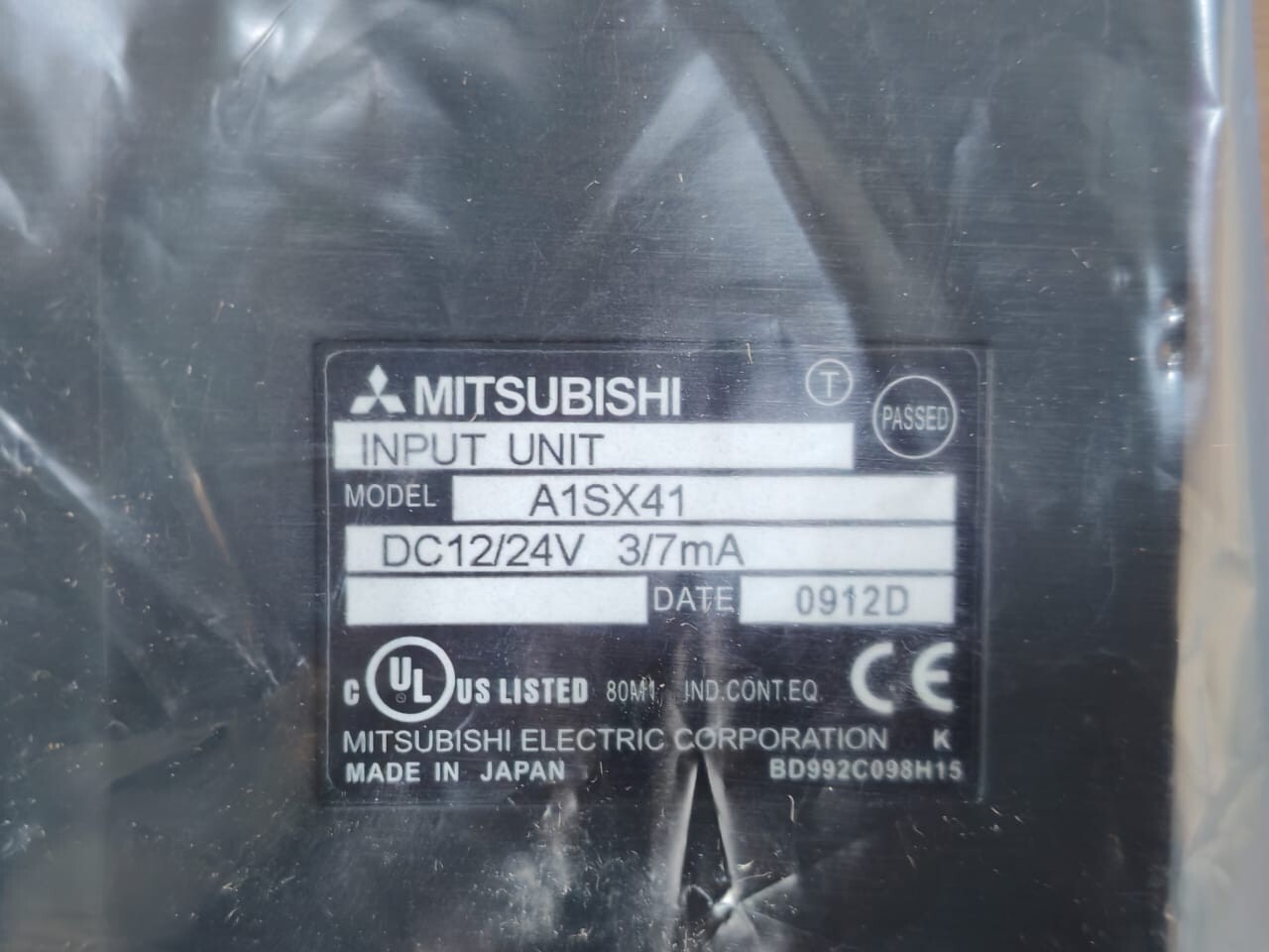 Mitsubishi Electric A1SY41P MITSUBISHI A1SY41P OUTPUT UNIT & A1SX41 INPUT UNIT 8