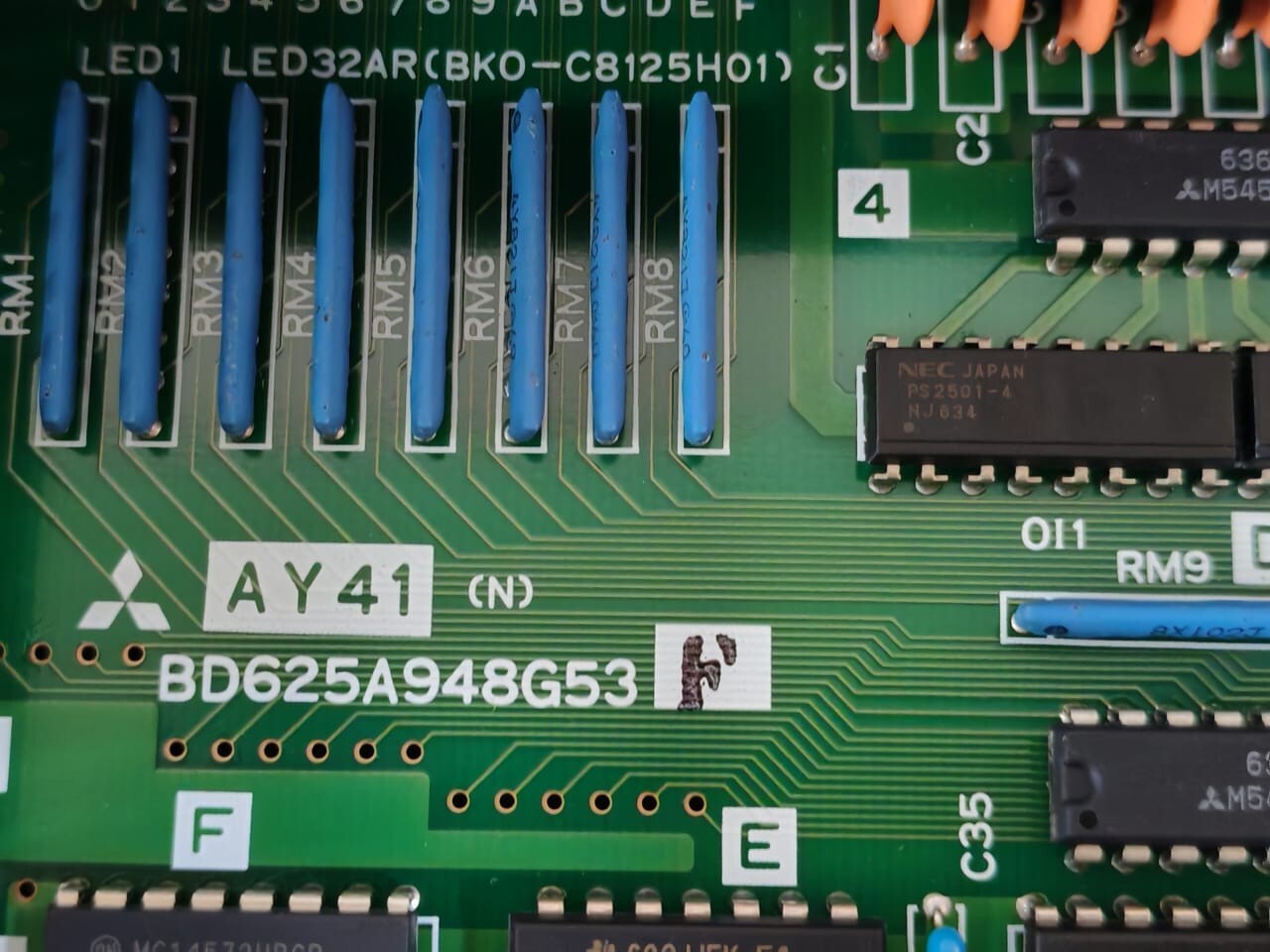 Mitsubishi AY41 BD625A948G53 MITSUBISHI AY41 BD625A948G53 PROGRAMMABLE CONTROLLER 24V 6