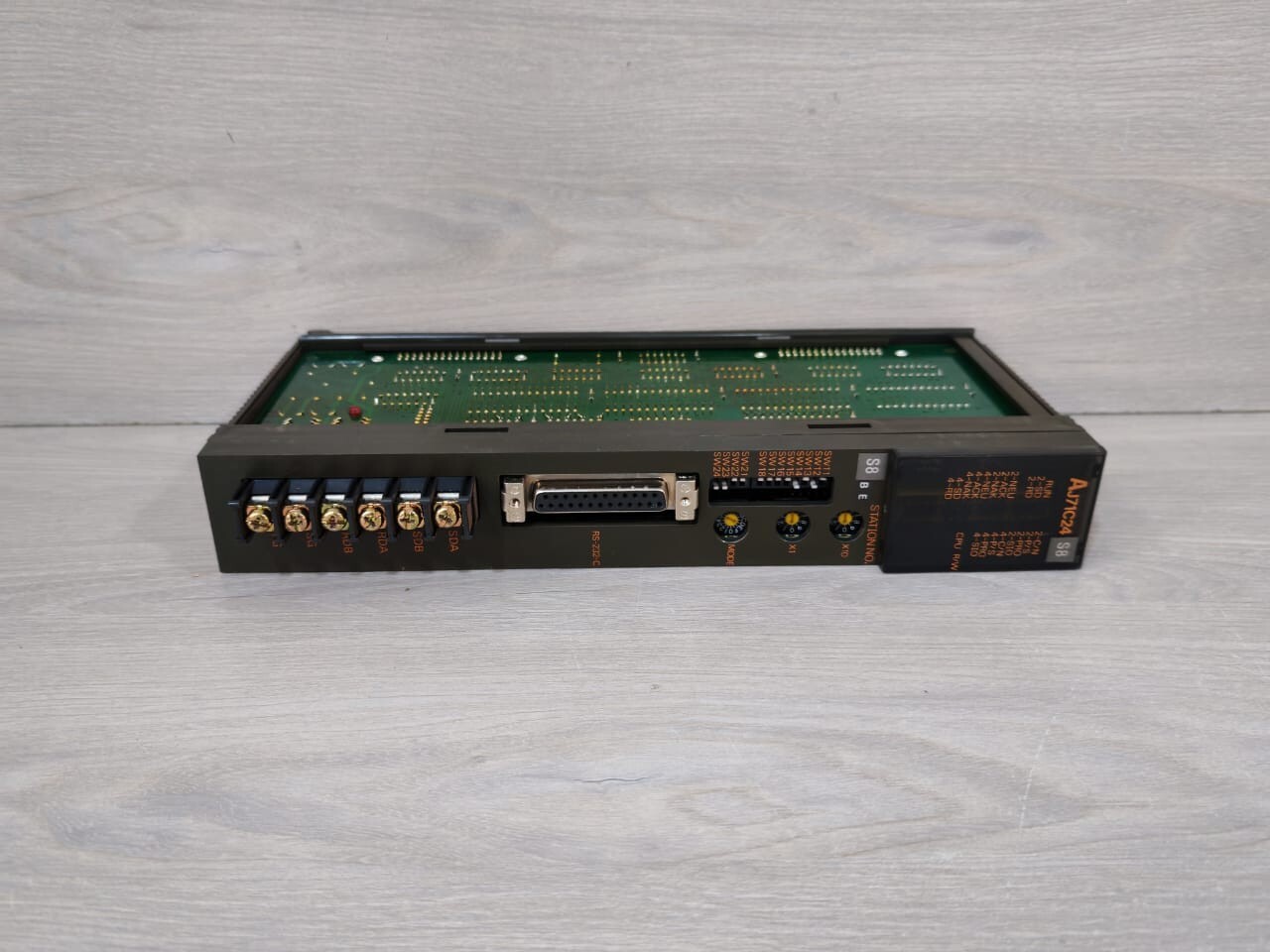 Mitsubishi AJ71C24-S8 Mitsubishi AJ71C24-S8 Programmable Controller 9