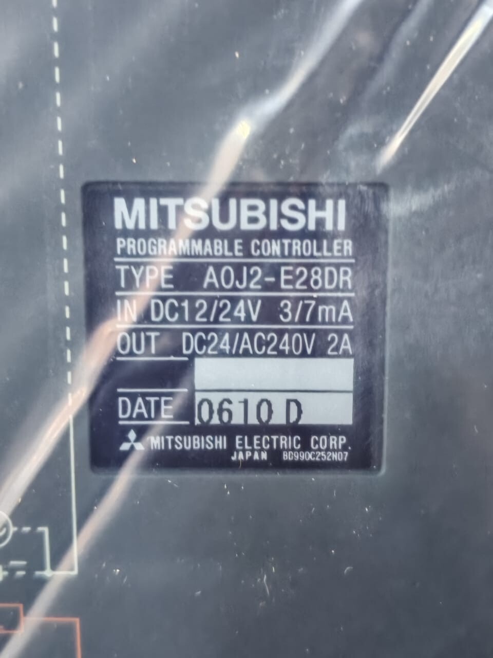 Mitsubishi A0J2-E28DR MITSUBISHI A0J2-E28DR PROGRAMMABLE CONTROLLER 2