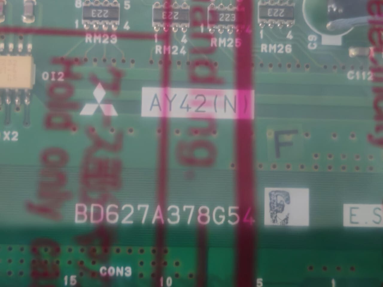 Mitsubishi AY42 BD627A378G54 MITSUBISHI AY42 BD627A378G54 PROGRAMMABLE CONTROLLER 5